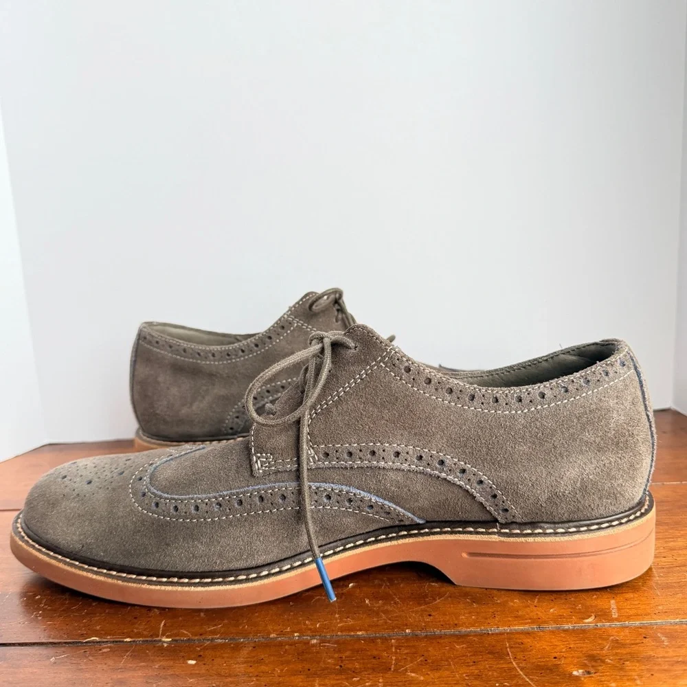 Sperry Top-Sider Gold Cup Suede Wingtip Oxford Shoes Men’s 11.5 – Deerskin Lined